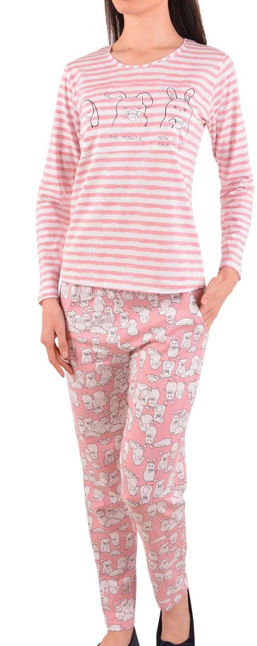 Пижамы для женщин с брюками ( длинный рукав) 96194