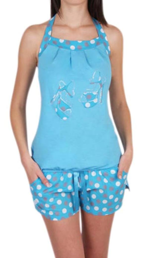 Пижамы для женщин с шортами (широкие бретельки/вискоза) 92031