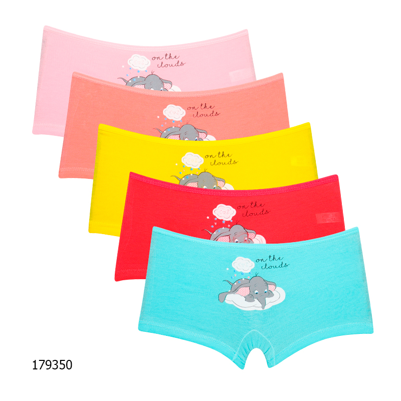 Трусы для девочек ( шорты/ цветные) 179350