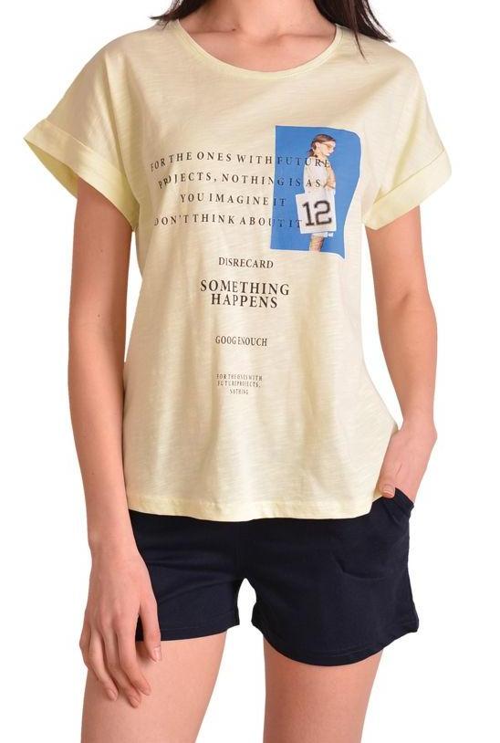 Пижамы для женщин с шортами (и с футболкой) 80943