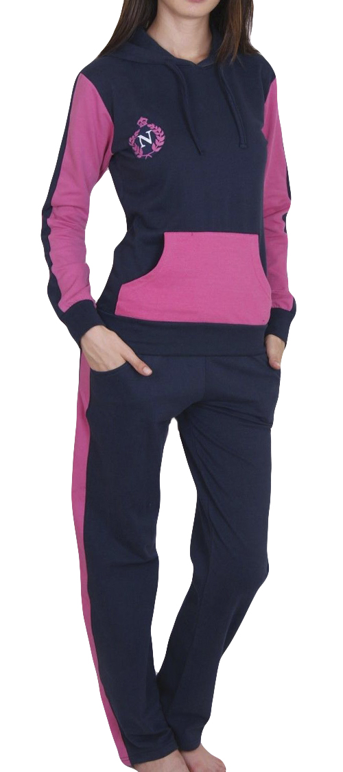 Пижамы для женщин с брюками (длинный рукав/утепленные) 88206