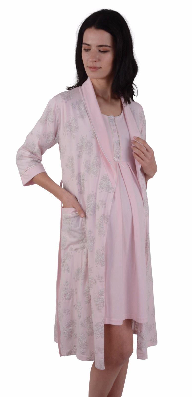 Сорочки и халат для женщин ( беременных )  07281