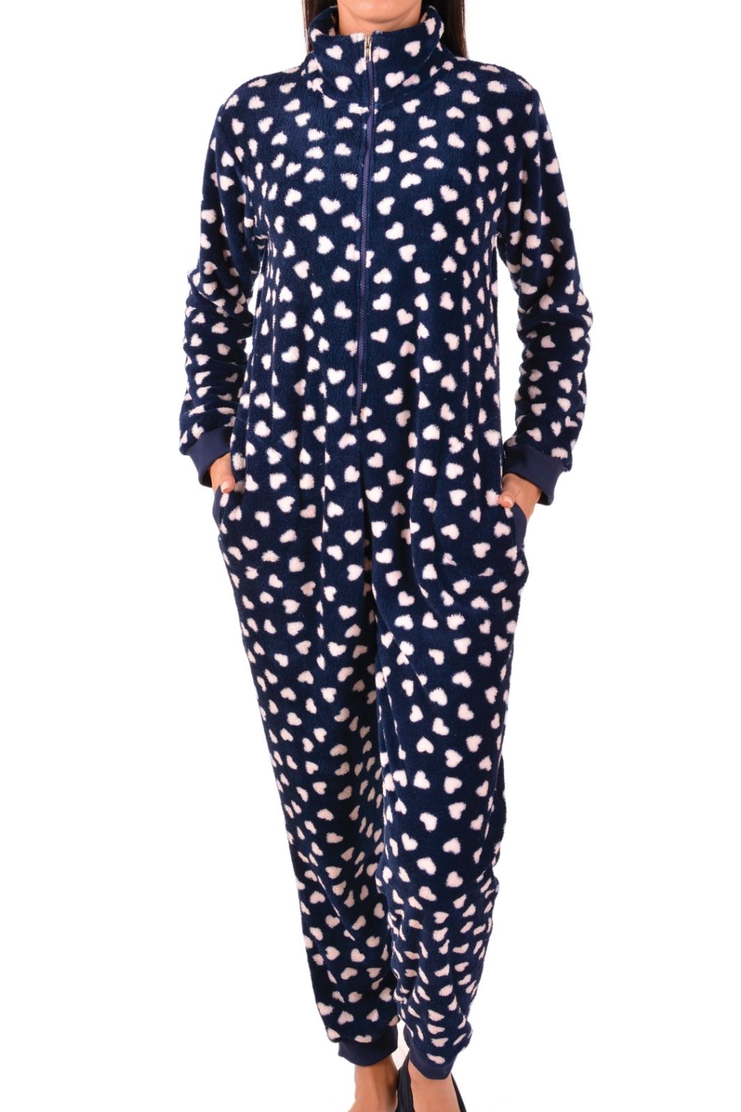 Пижамы для женщин  с брюками ( длинный рукав/махро) 94085