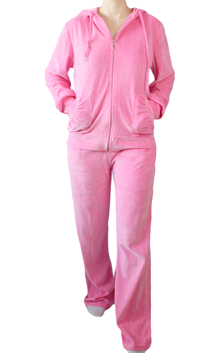 Пижамы для женщин большой размер (с брюками/длинный рукав/велюр/с капюшоном/с молнией) 84800,