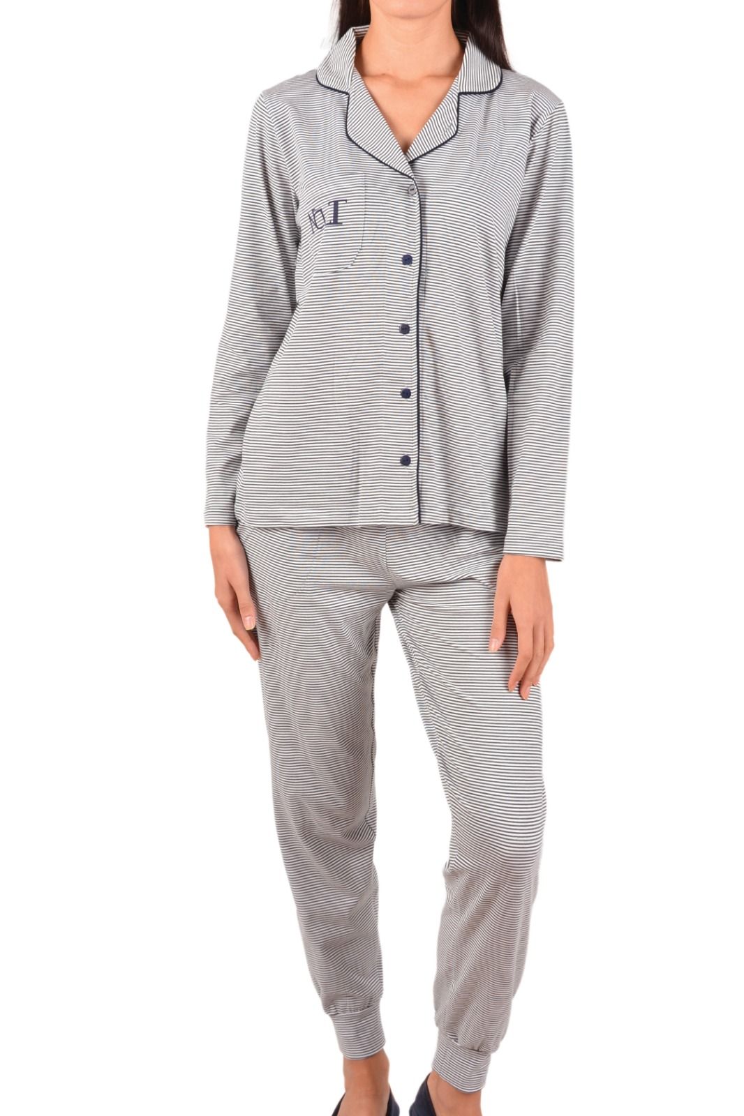 Пижамы для женщин с брюками ( длинный рукав) 96268