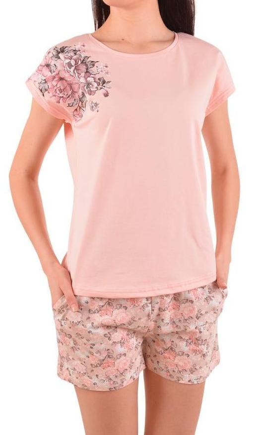 Пижамы для женщин с шортами( короткий рукав) 80880